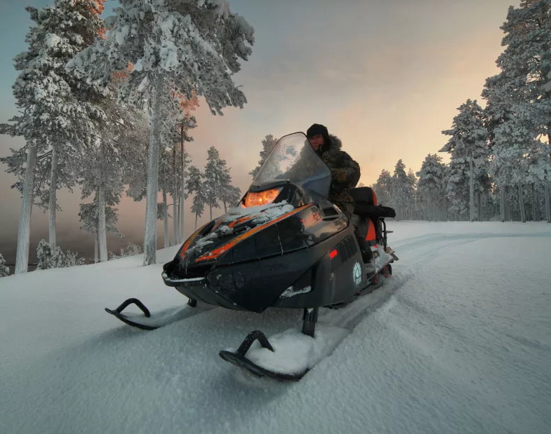 СНЕГОХОД РМ ТАЙГА ПАТРУЛЬ 550 SWT в Новомосковске