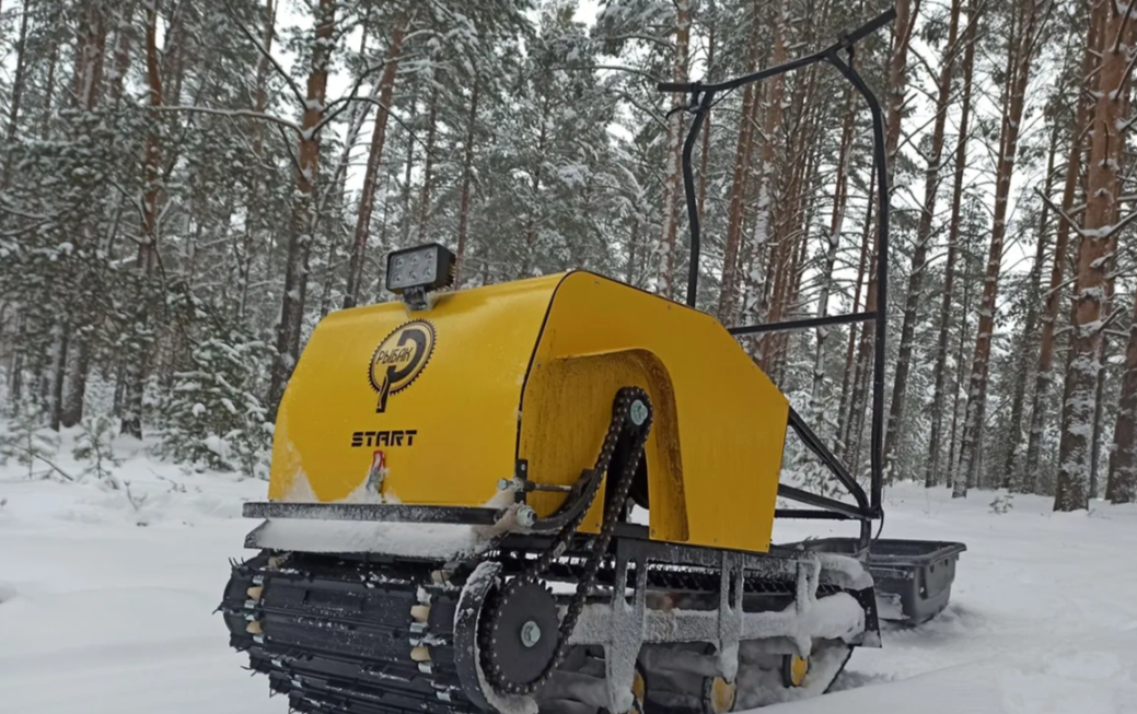 Мотобуксировщик РЫБАК СТАРТ Lifan 15 л.с. (металлический капот) в Новомосковске