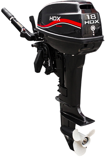 Лодочный мотор 2-х тактный HDX R series TE 18 BMS в Новомосковске