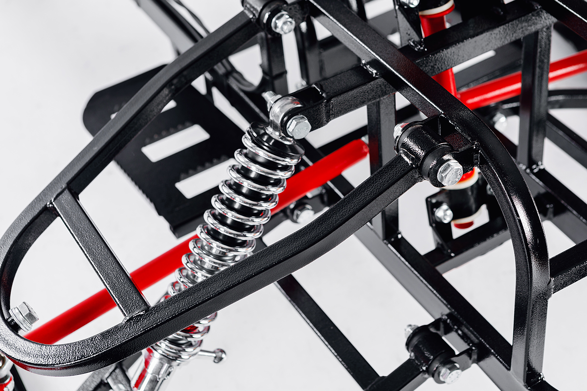 Лыжный модуль IKUDZO с подогревом ручек пластиковые лыжи в Новомосковске