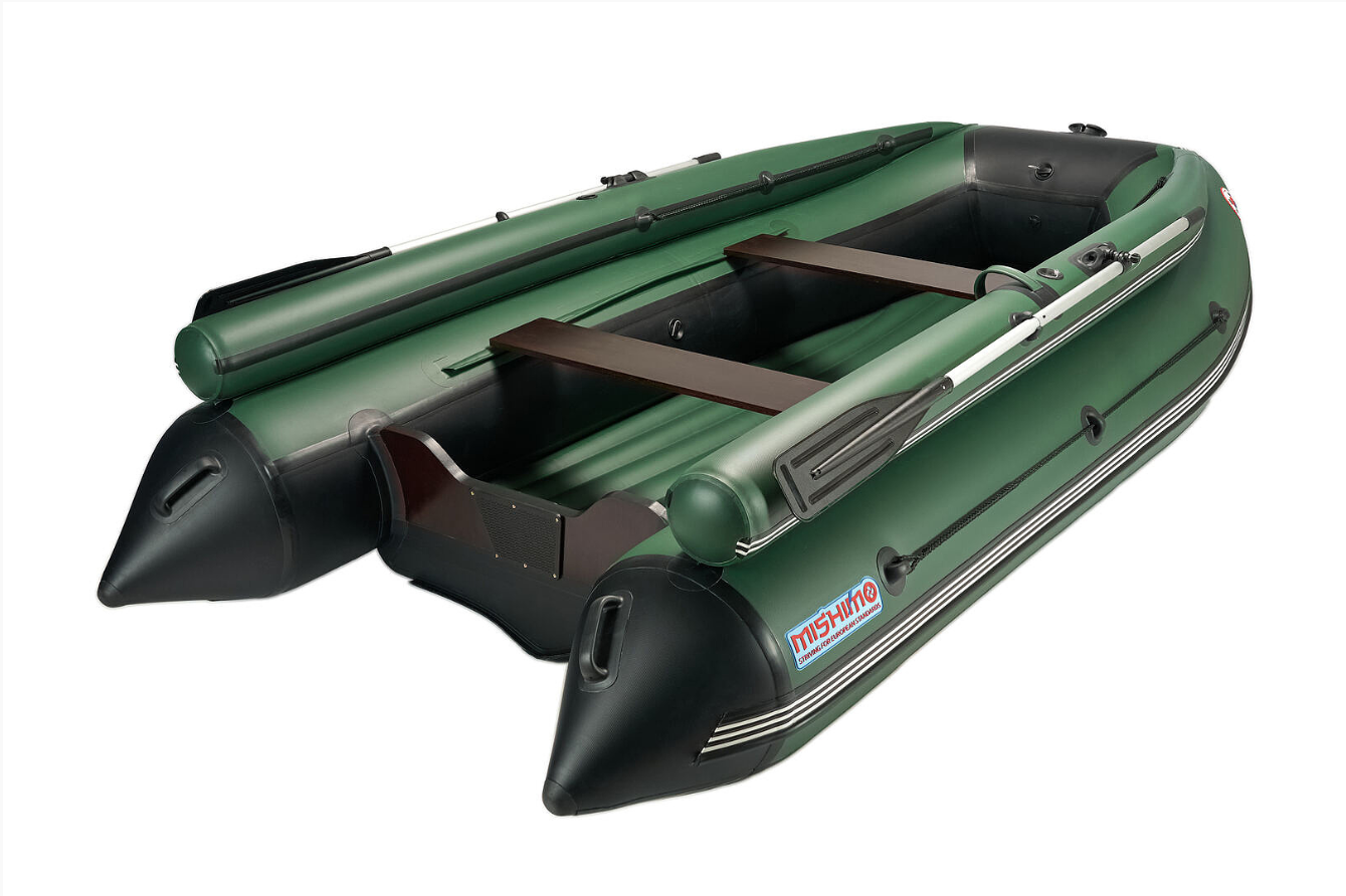 КОМПЛЕКТ ЛОДКА MISHIMO FAMILY LITE 370 + МОТОР MARLIN MP 9.9 AMHS PROLINE FORCE в Новомосковске