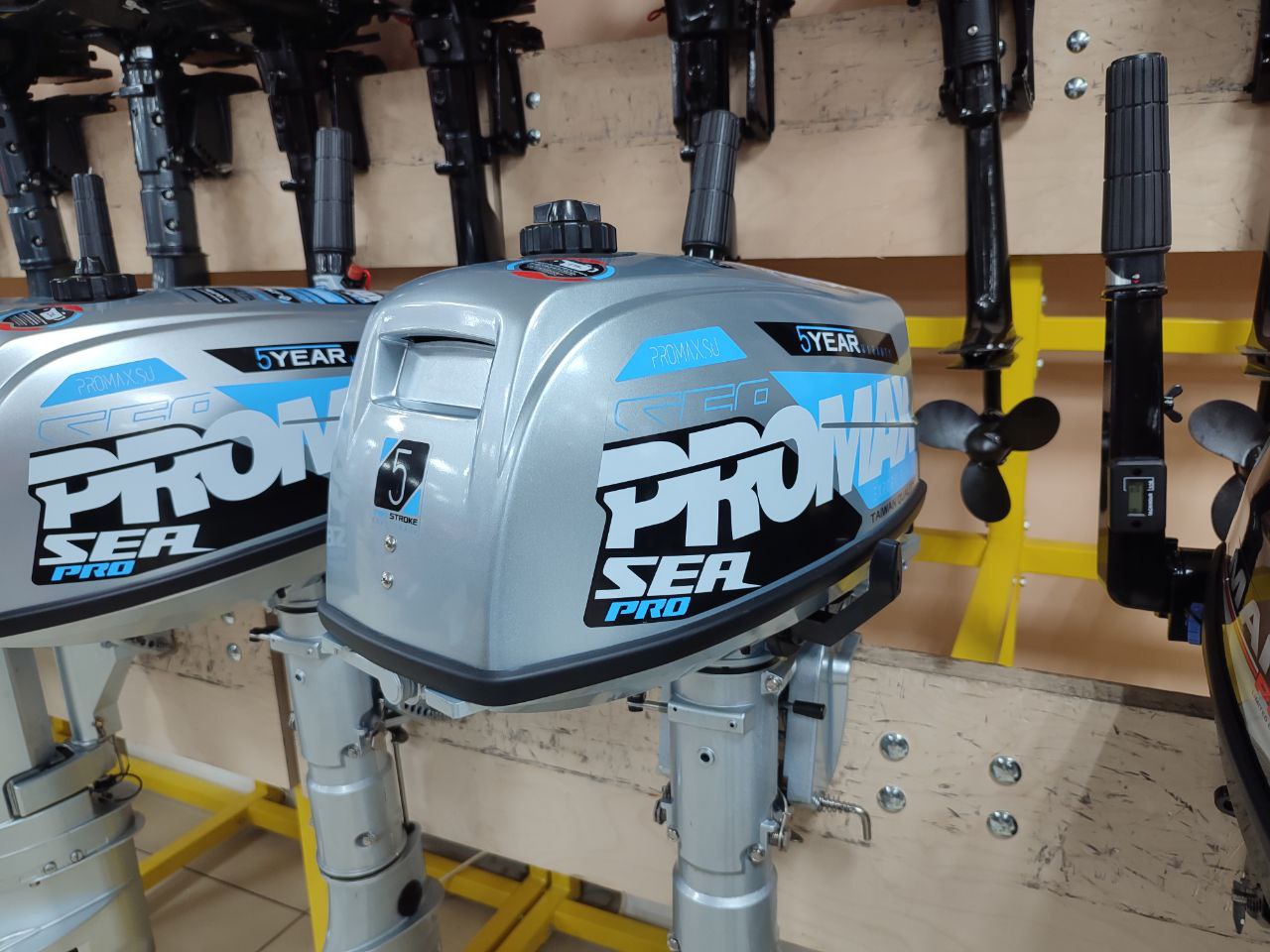Лодочный мотор PROMAX SP5FHS (внешний бак 12 л) в Новомосковске