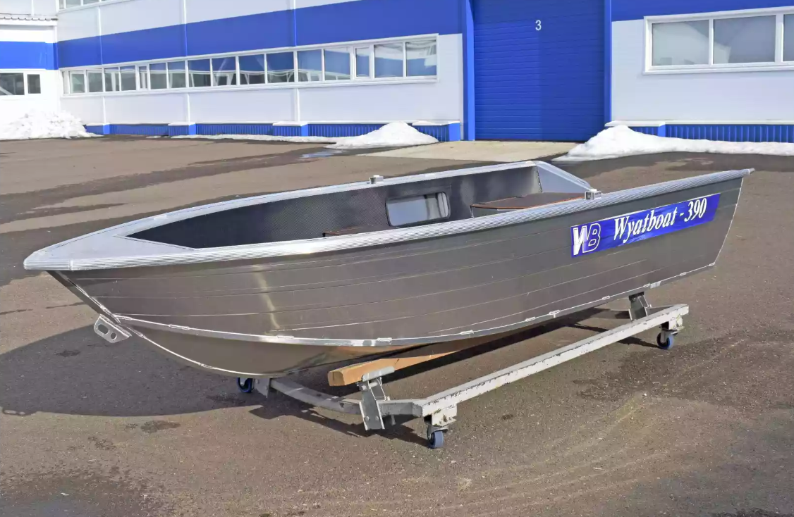 Алюминиевая лодка Wyatboat-390 Р NEW в Новомосковске