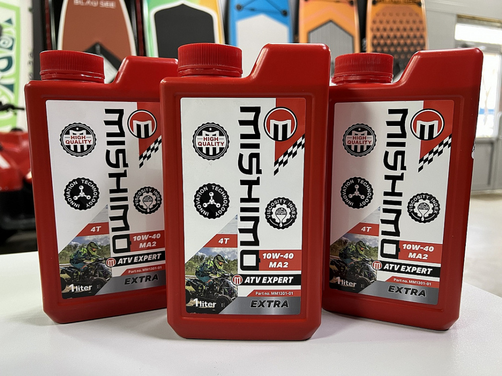 Масло MISHIMO 4T ATV EXPERT (EXTRA) 10w40 1 л в Новомосковске