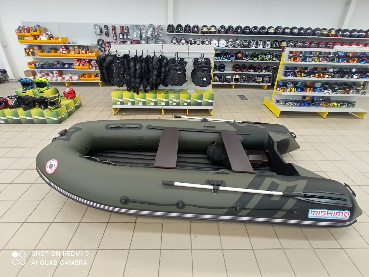Лодка MISHIMO RIVER JET 460 под водомет в Новомосковске