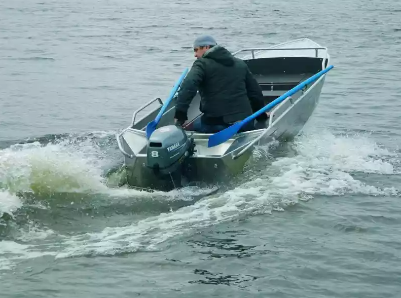 Алюминиевая лодка Wyatboat-390 M в Новомосковске