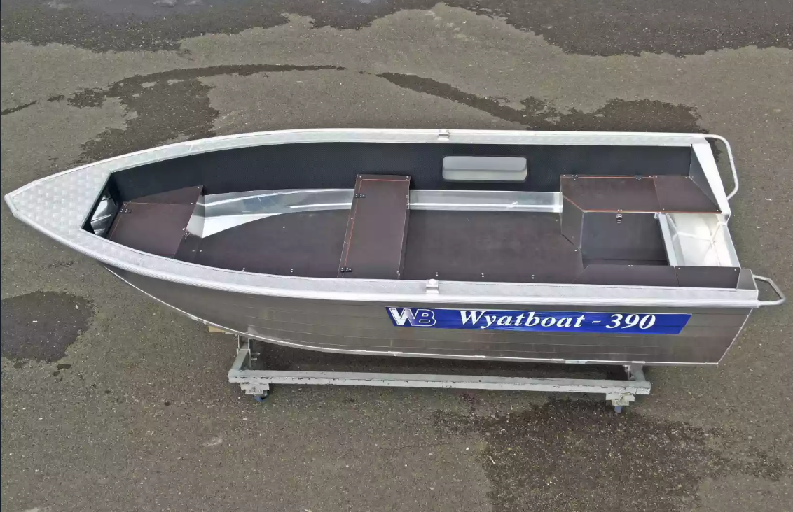 Алюминиевая лодка Wyatboat-390 Р NEW в Новомосковске