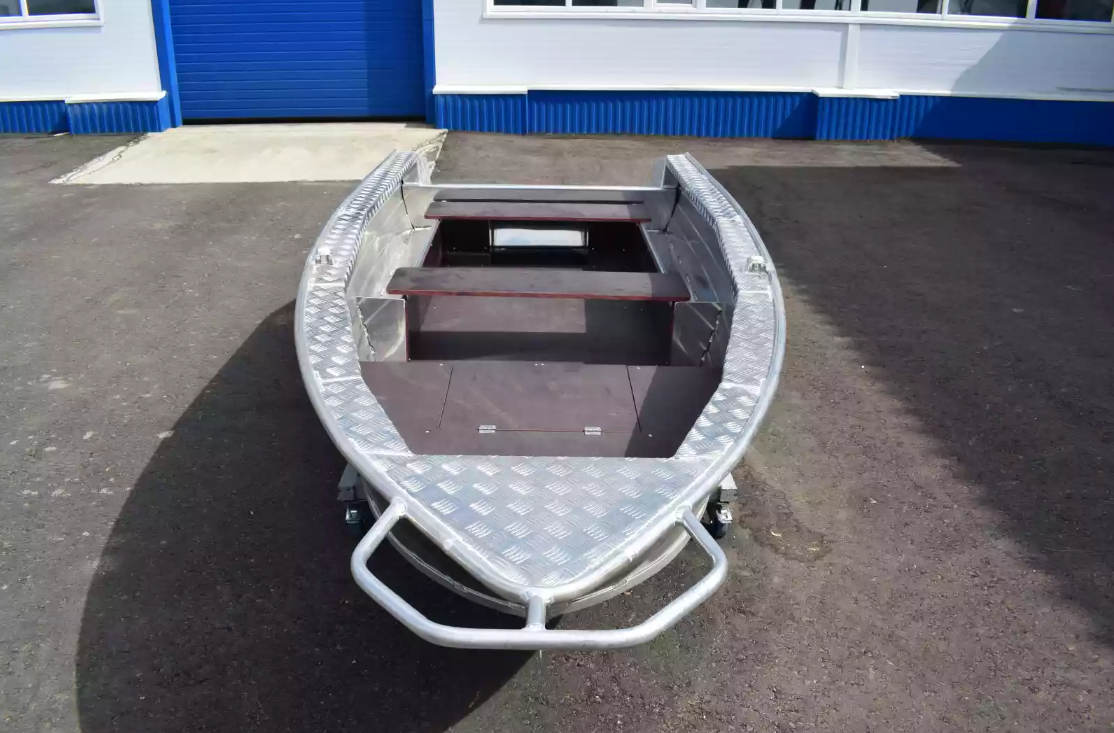 Алюминиевая лодка Wyatboat-390Р Увеличенный борт в Новомосковске