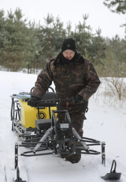 Мотобуксировщик РЫБАК PKD. PSD 15 л.с. (длинная база 1430мм) в Новомосковске