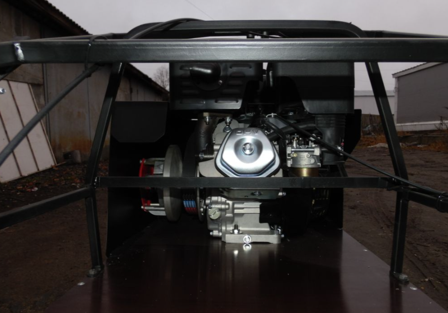 Мотобуксировщик AhtaR Зима 15 л/с с вариатором в Новомосковске