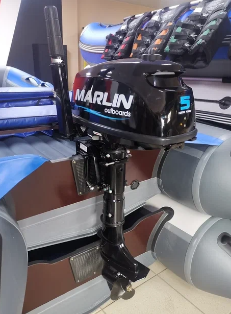 КОМПЛЕКТ ЛОДКА MISHIMO LITE 315 + МОТОР 5л.с в Новомосковске