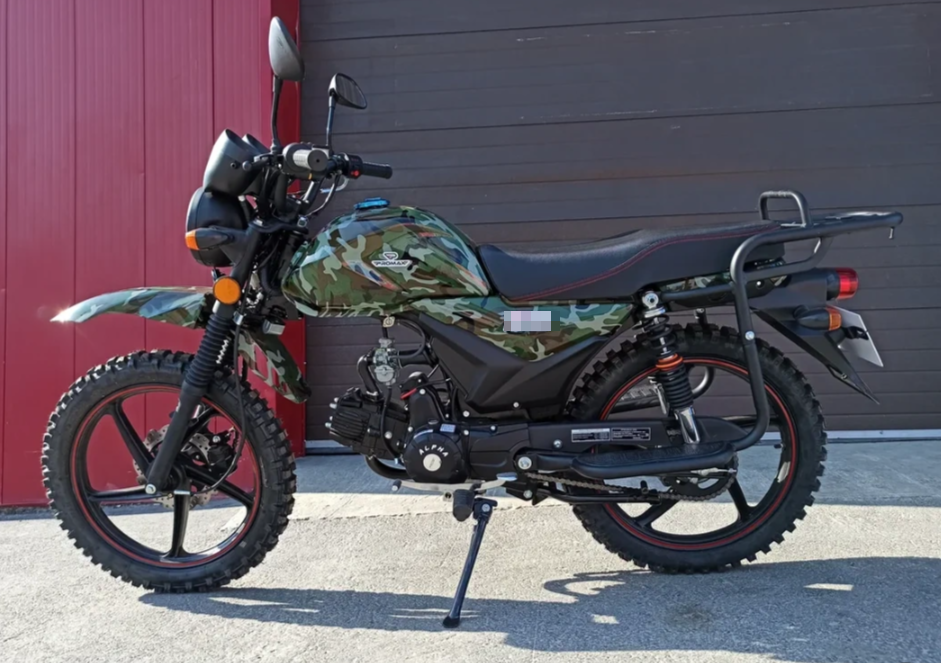 МОПЕД PROMAX ALPHA OFFROAD 130 (49) LUX (LED) в Новомосковске
