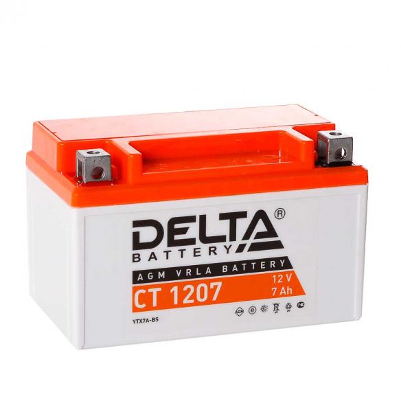 Аккумулятор Delta CT 1207 (12V / 7Ah) в Новомосковске