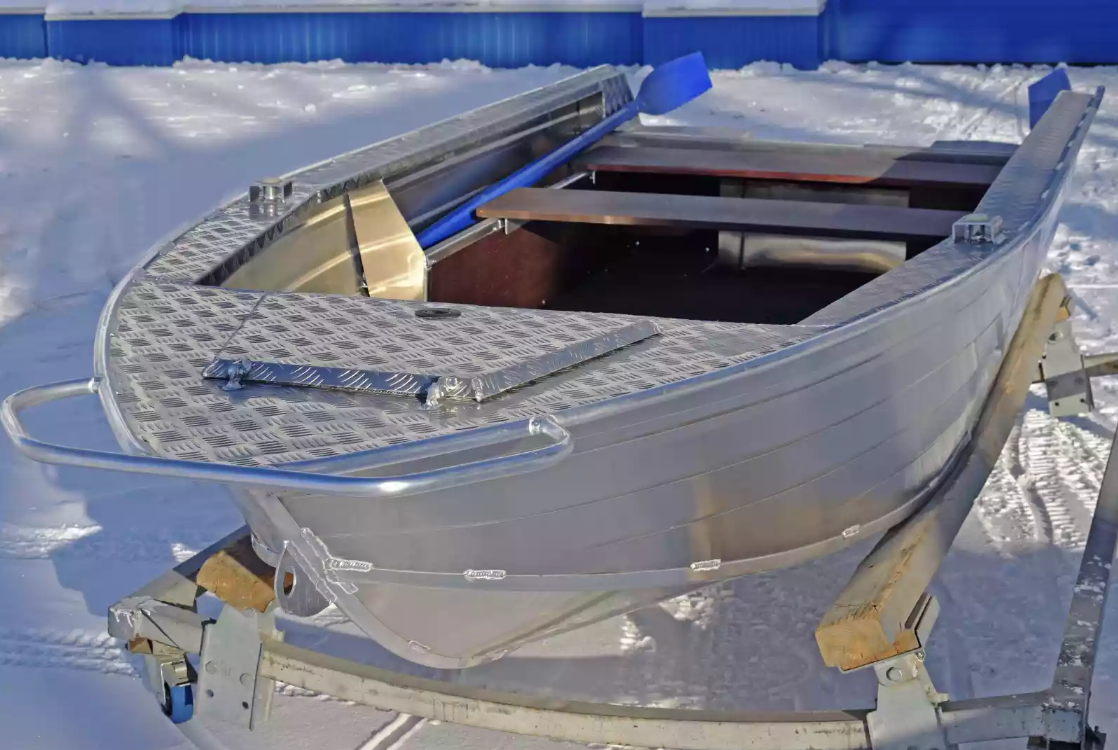 Алюминиевая лодка Wyatboat-370 Р PRO в Новомосковске