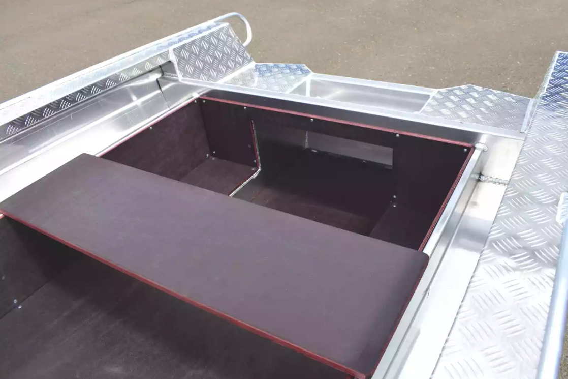 Алюминиевая лодка Wyatboat-390Р PRO в Новомосковске