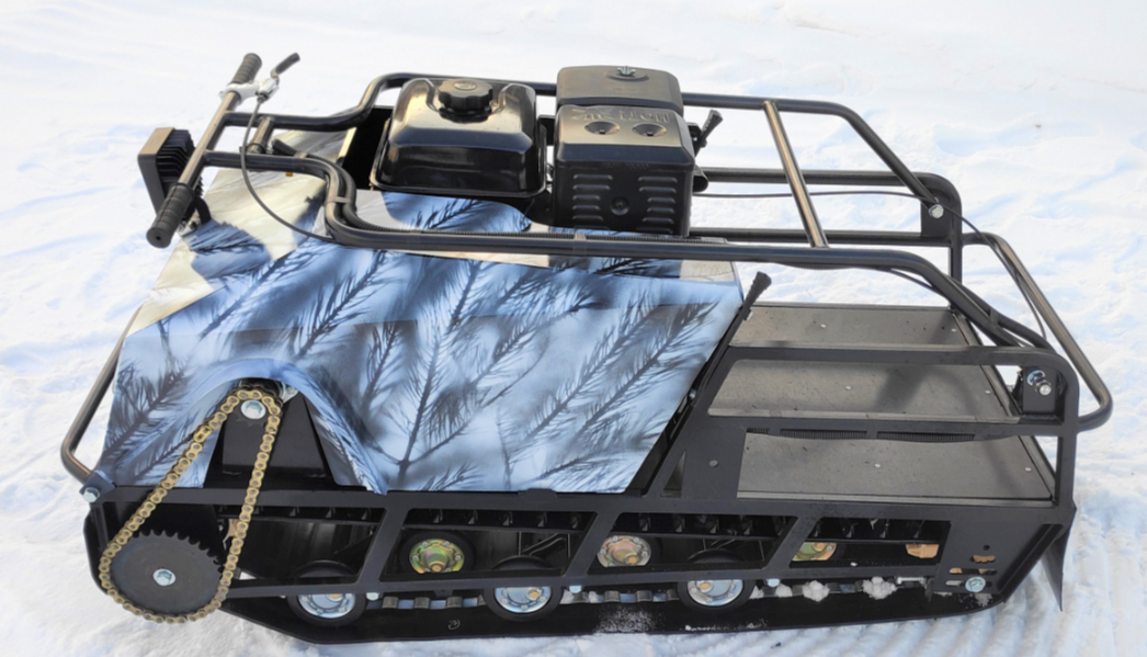 Мотобуксировщик Irondog (Железная собака) M600 20  Камуфляж Охотник в Новомосковске