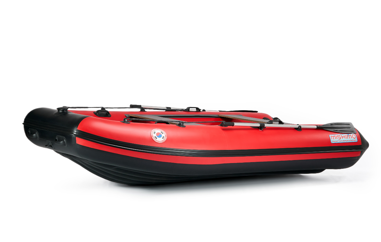 КОМПЛЕКТ ЛОДКА MISHIMO RAPID 380 + ЛОДОЧНЫЙ МОТОР MARLIN MP 9.9 (20) AMHS PROLINE FORCE в Новомосковске