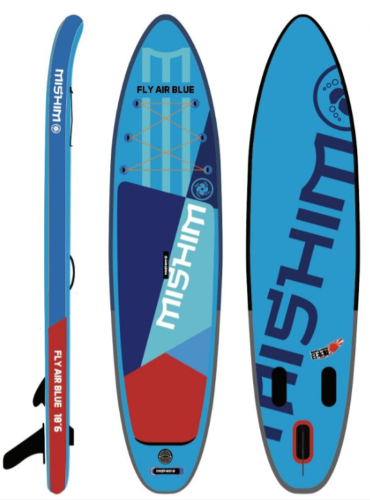 SUP (САП) Доска MISHIMO FLY AIR BLUE 10,8’ (330см) в Новомосковске