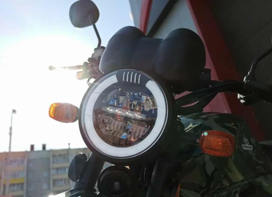 МОПЕД PROMAX ALPHA OFFROAD 130 (49) LUX (LED) в Новомосковске