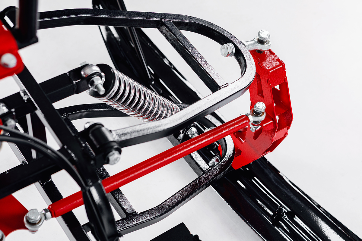 Лыжный модуль IKUDZO с подогревом ручек пластиковые лыжи в Новомосковске