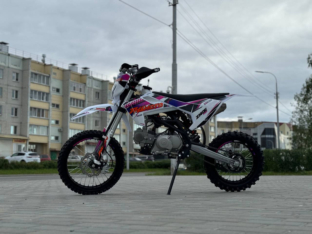 Питбайк JHLMOTO JHL Z140E Pro (YX1P56FMJ) в Новомосковске