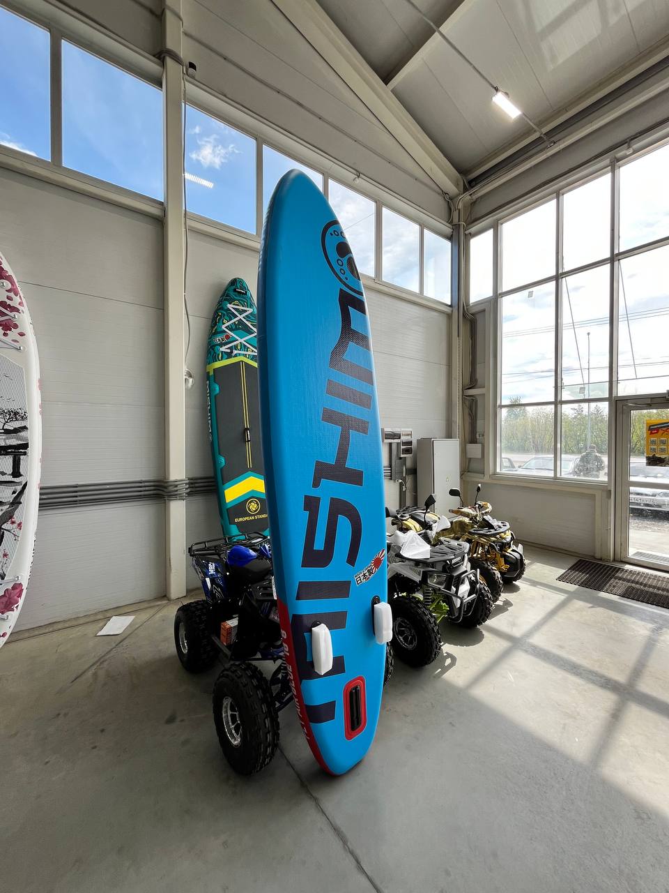 SUP (САП) Доска MISHIMO FLY AIR BLUE 10,8’ (330см) в Новомосковске