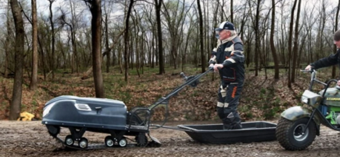 Мотобуксировщик LEBEDEV MOTORS LVR500 в Новомосковске