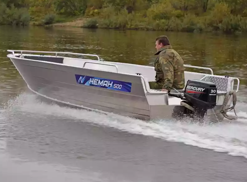 Алюминиевая лодка Неман-500 P в Новомосковске