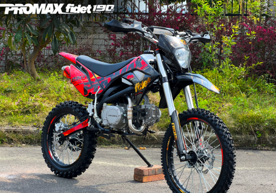 Мотоцикл (питбайк) PROMAX FIDET (ФАЙДЕТ) 190E MAX PRO LUX 19/16 в Новомосковске