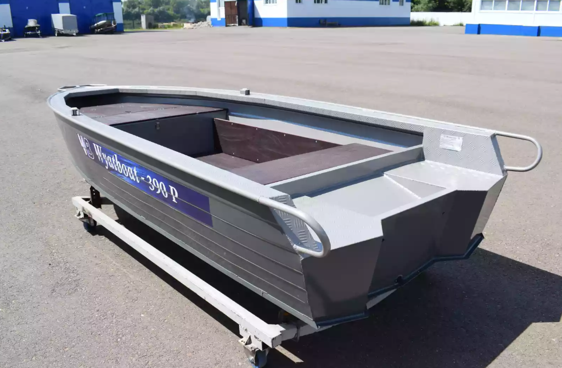 Алюминиевая лодка Wyatboat-390Р Fish в Новомосковске