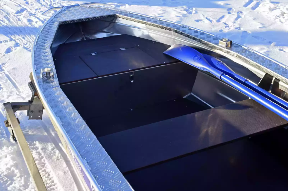 Алюминиевая лодка Wyatboat-370 Р в Новомосковске