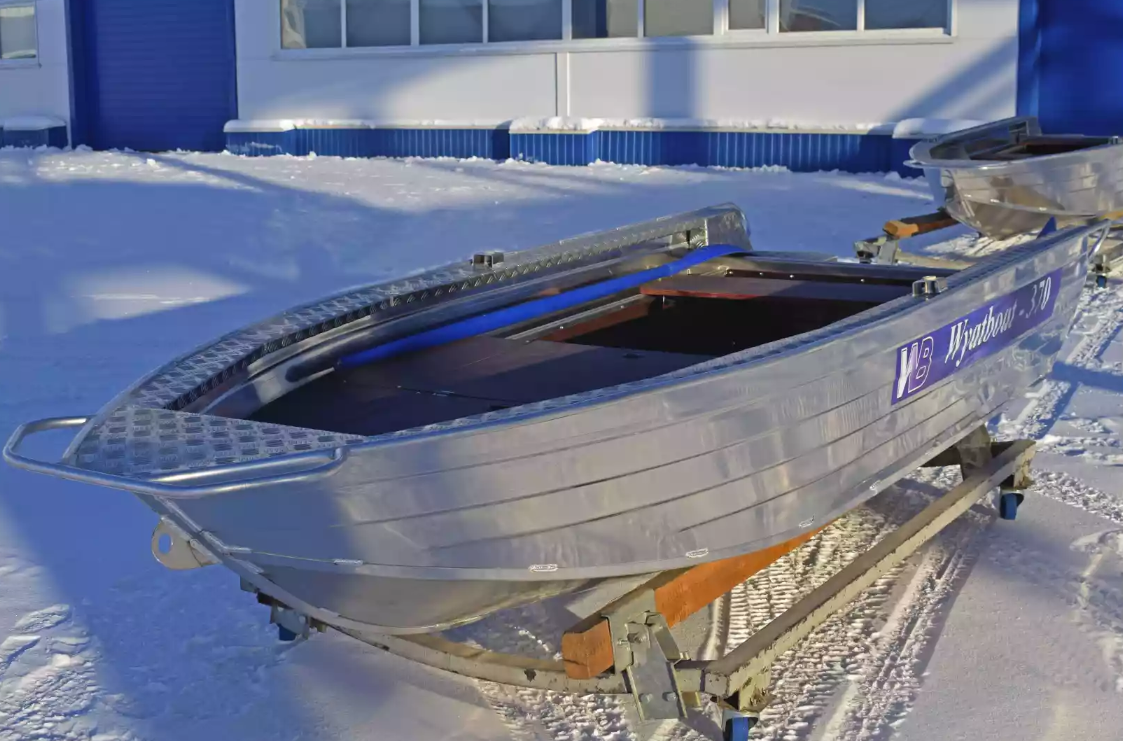 Алюминиевая лодка Wyatboat-370 Р FISH в Новомосковске