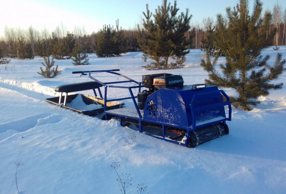 Мотобуксировщик Альбатрос-XLV 9 мини, тележки, 1250 мм в Новомосковске