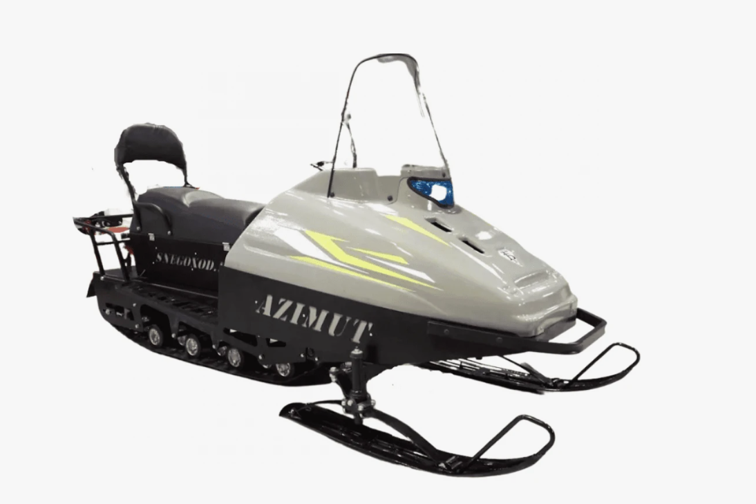 Миниснегоход Бурлак Азимут 20 л.с. , эл.запуск, реверс, тормоз гидравл, капот серый в Новомосковске