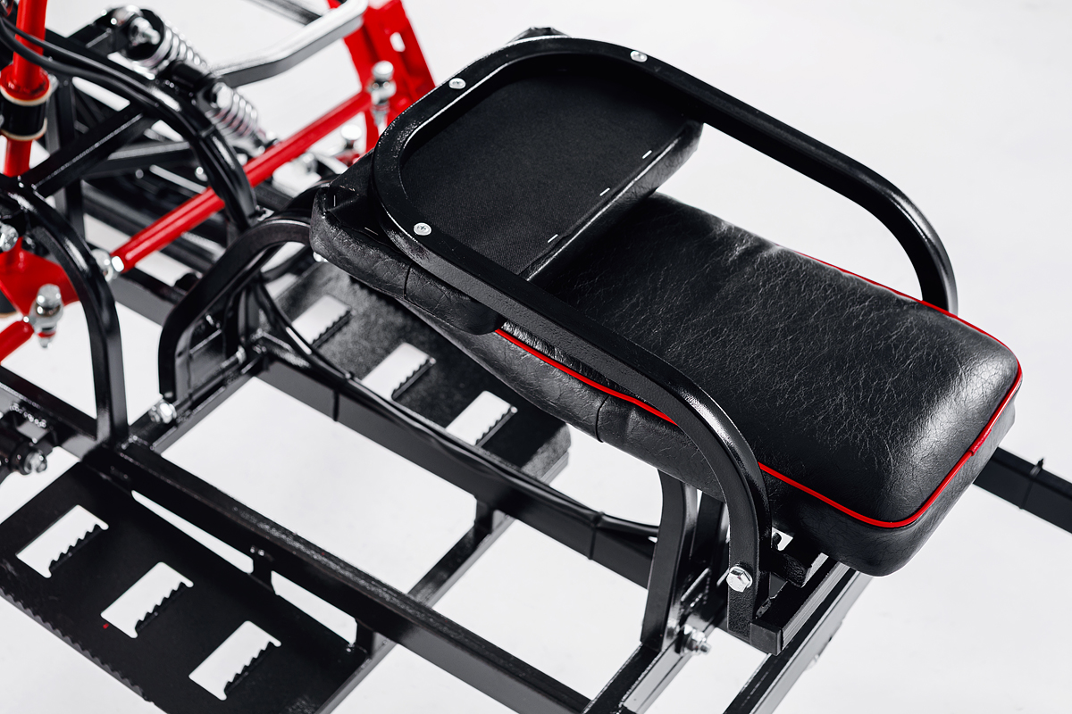 Лыжный модуль IKUDZO с подогревом ручек пластиковые лыжи в Новомосковске