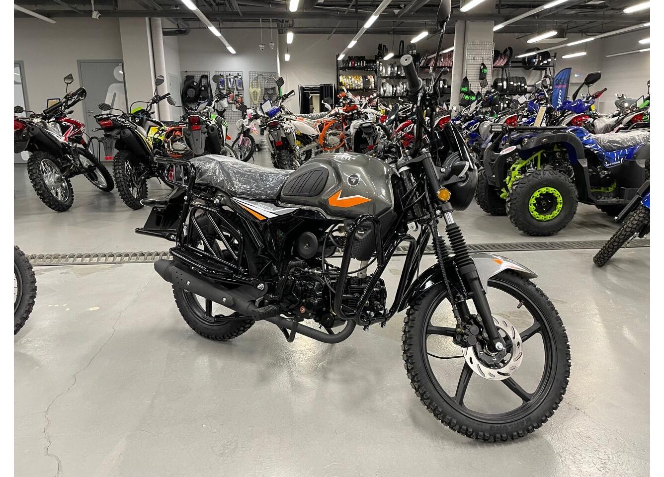 Мопед VMC NOVA 49сс (125сс) Led Full, дисковый тормоз, RKB RATO с баланс. валом, сигнализация в Новомосковске