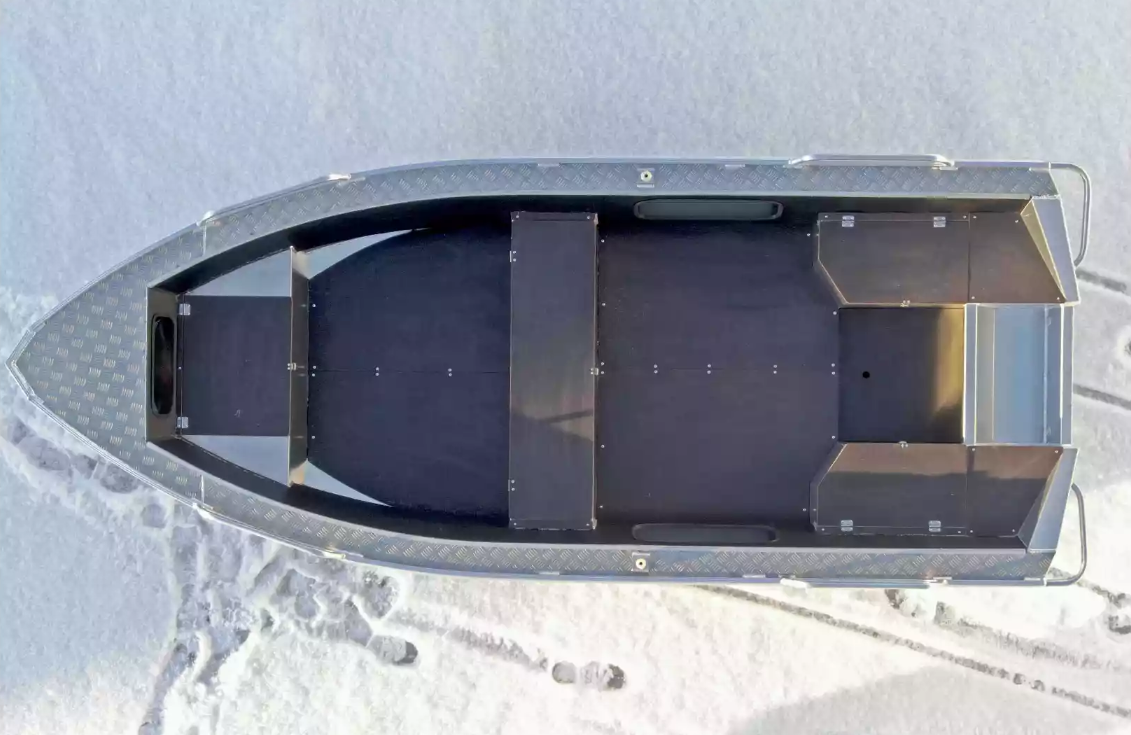 Алюминиевая лодка Wyatboat-370 в Новомосковске