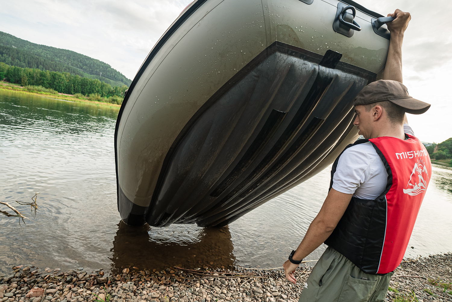 Лодка MISHIMO RIVER JET 390 под водомет в Новомосковске