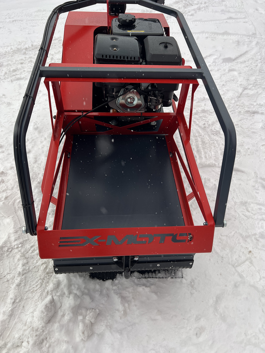 Мотобуксировщик EX-MOTO SNOWDOG S500 15л.с в Новомосковске