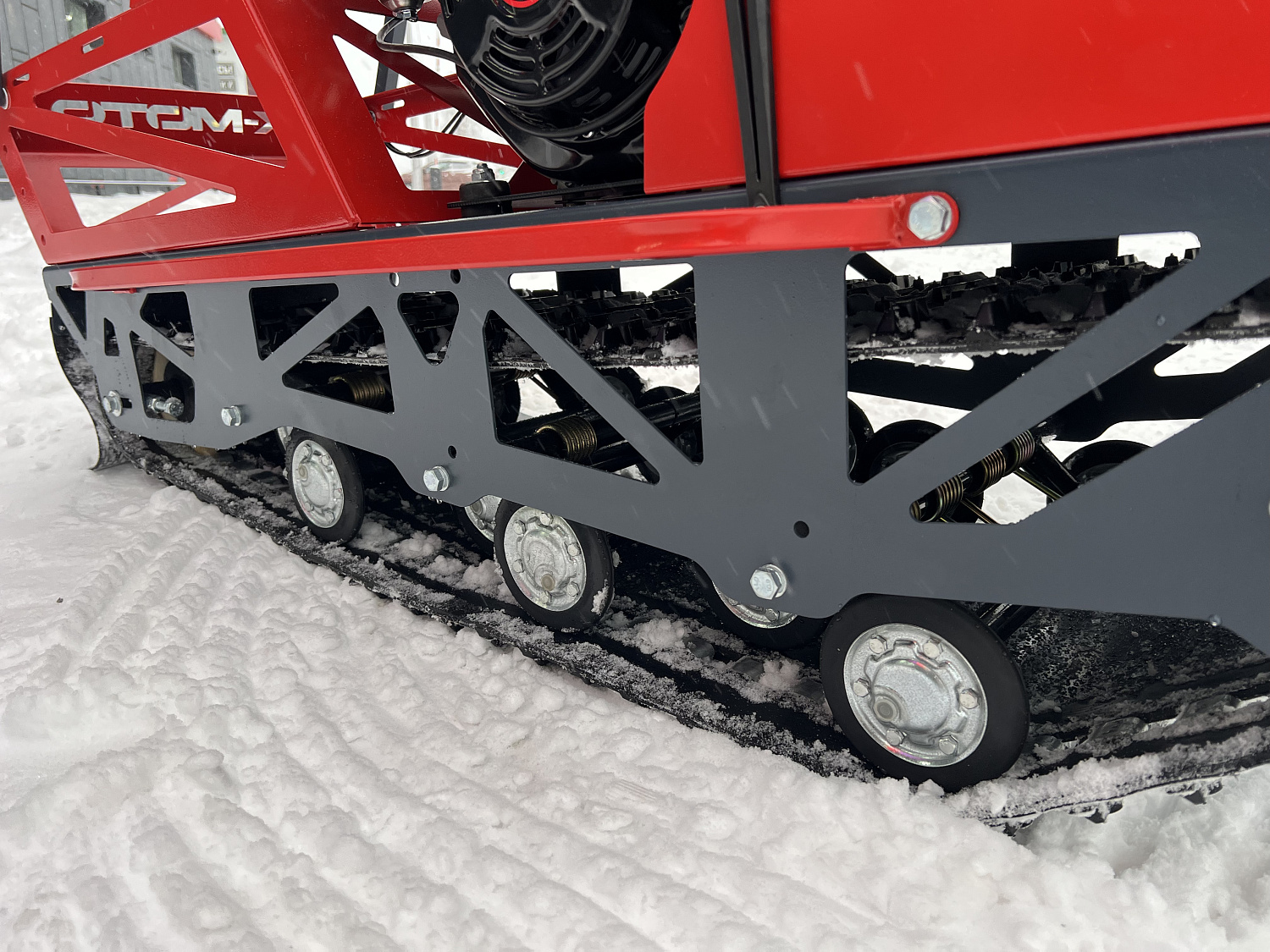 Мотобуксировщик EX-MOTO SNOWDOG S500 15л.с в Новомосковске