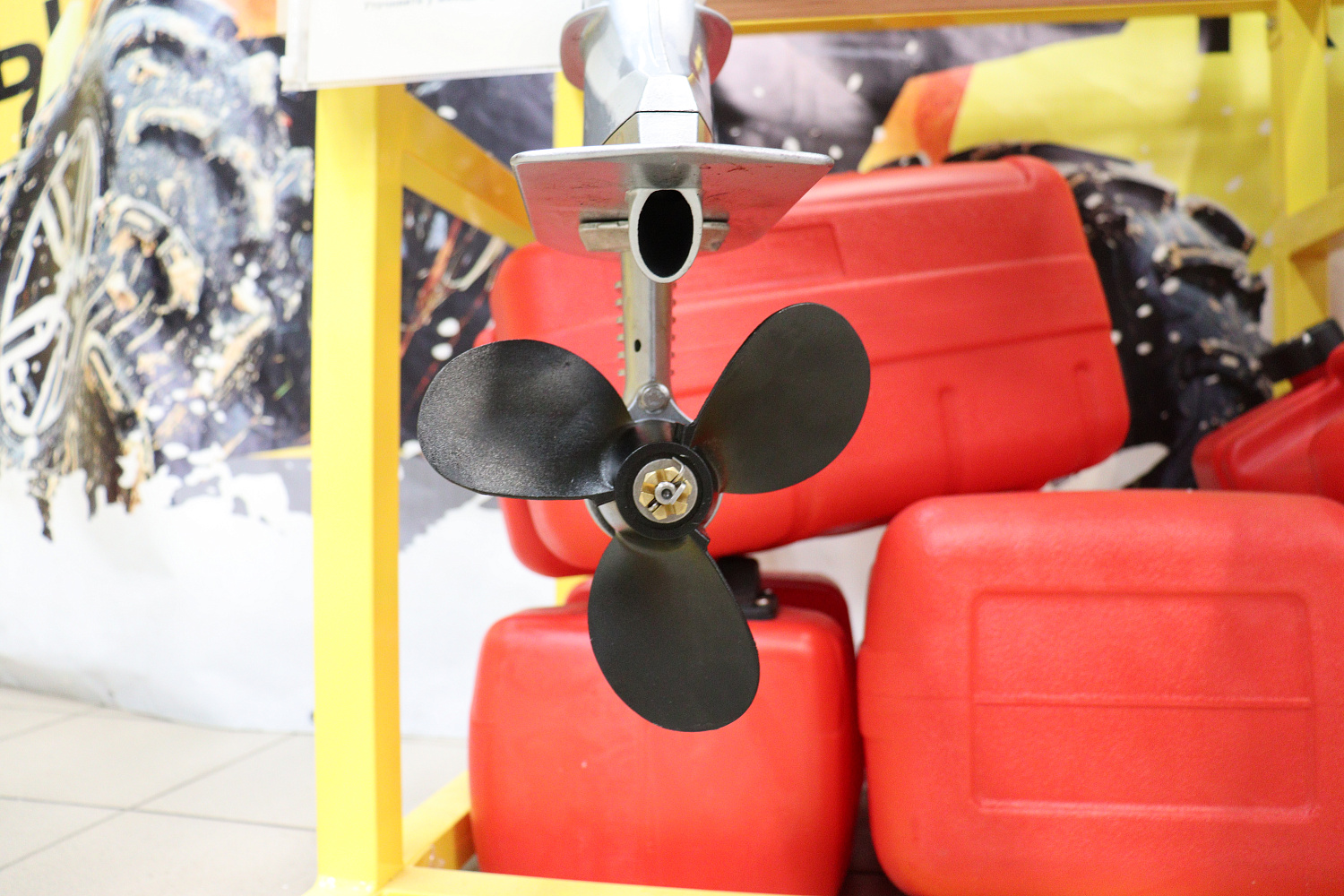 Лодочный мотор PROMAX SP5FHS (внешний бак 12 л) в Новомосковске