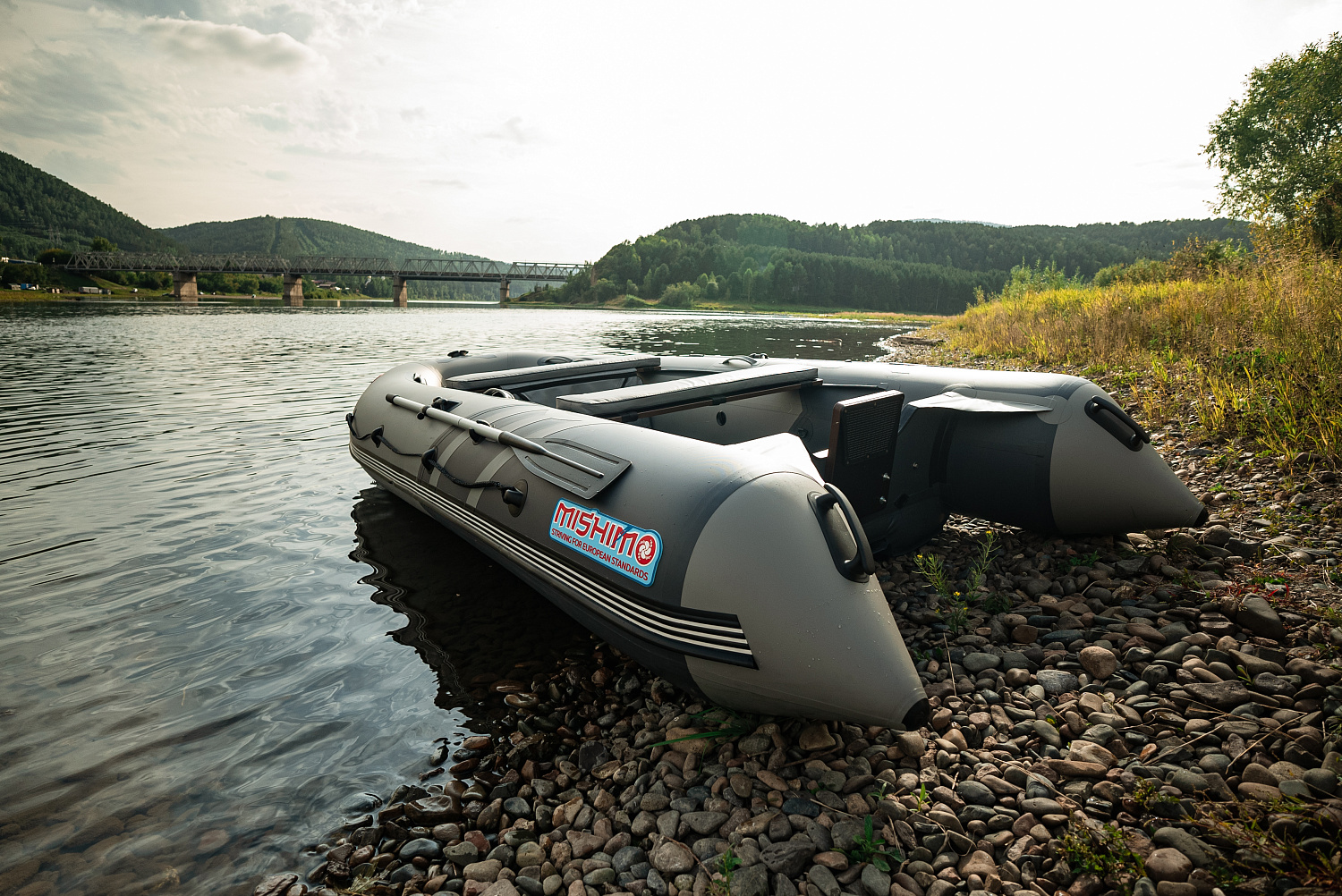 Лодка MISHIMO RIVER JET 390 под водомет в Новомосковске