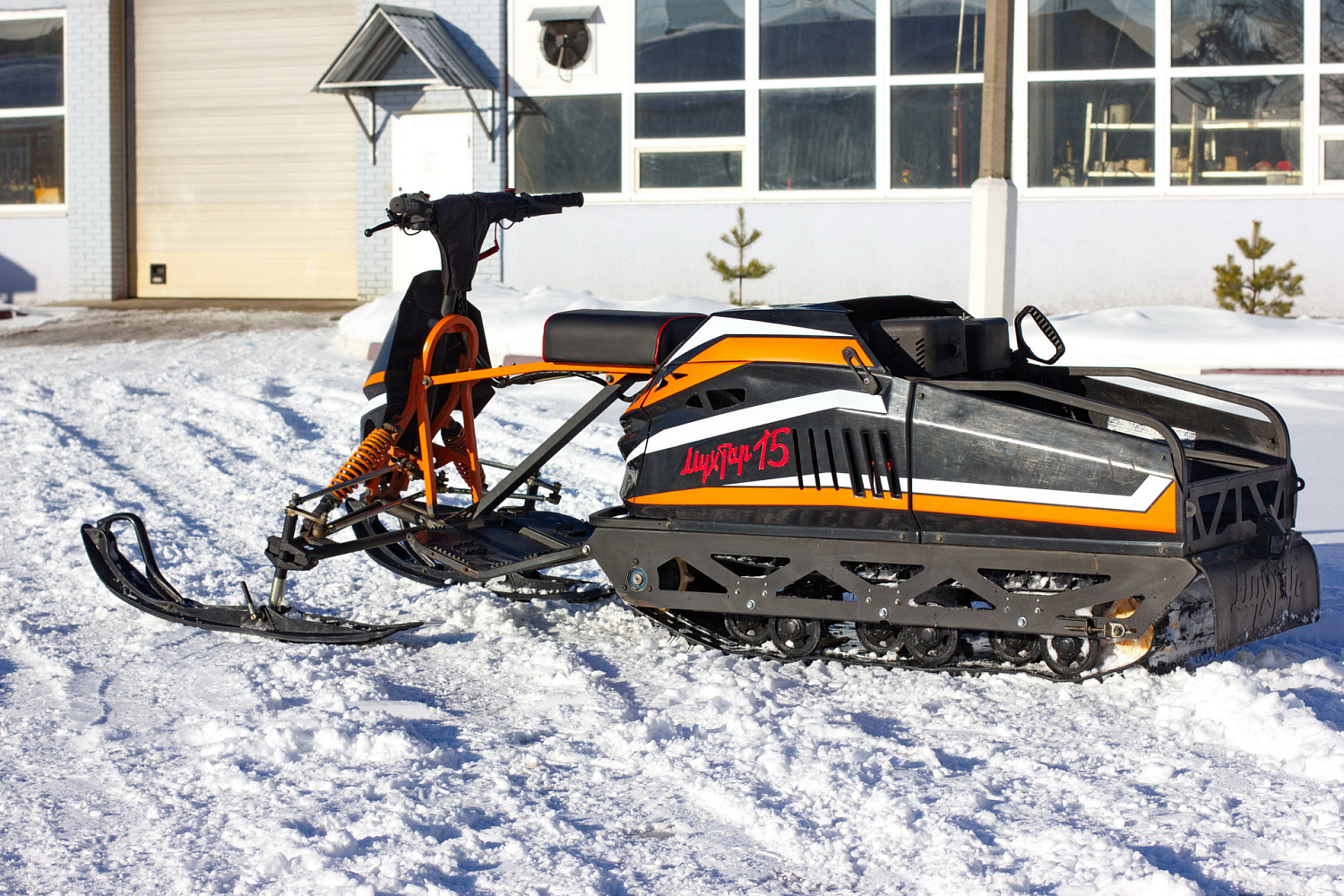 Мотобуксировщик IRBIS Мухтар 15 с лыжным модулем в комплекте в Новомосковске