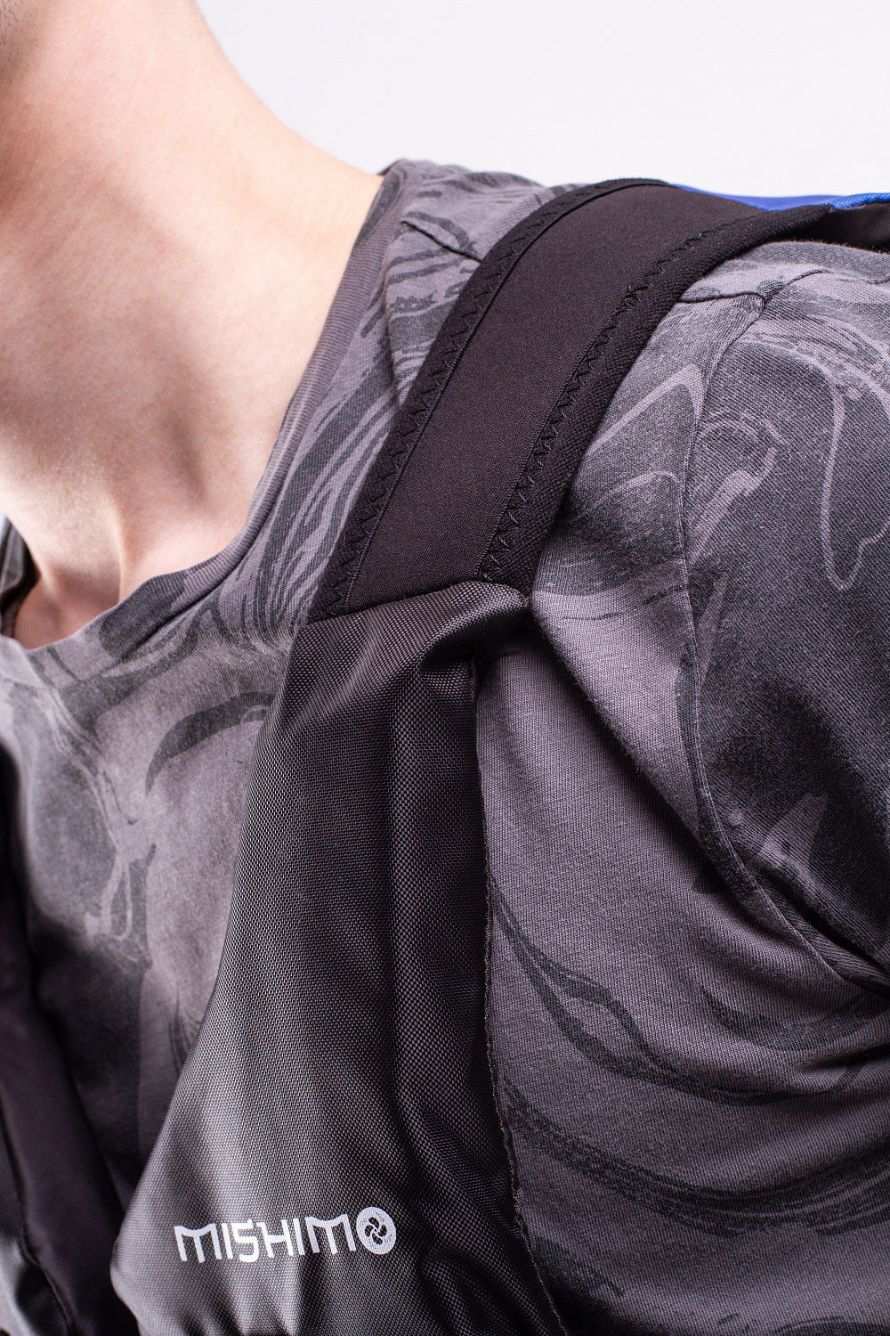 Жилет спасательный MISHIMO PRO Премиум качества Черно-синий в Новомосковске