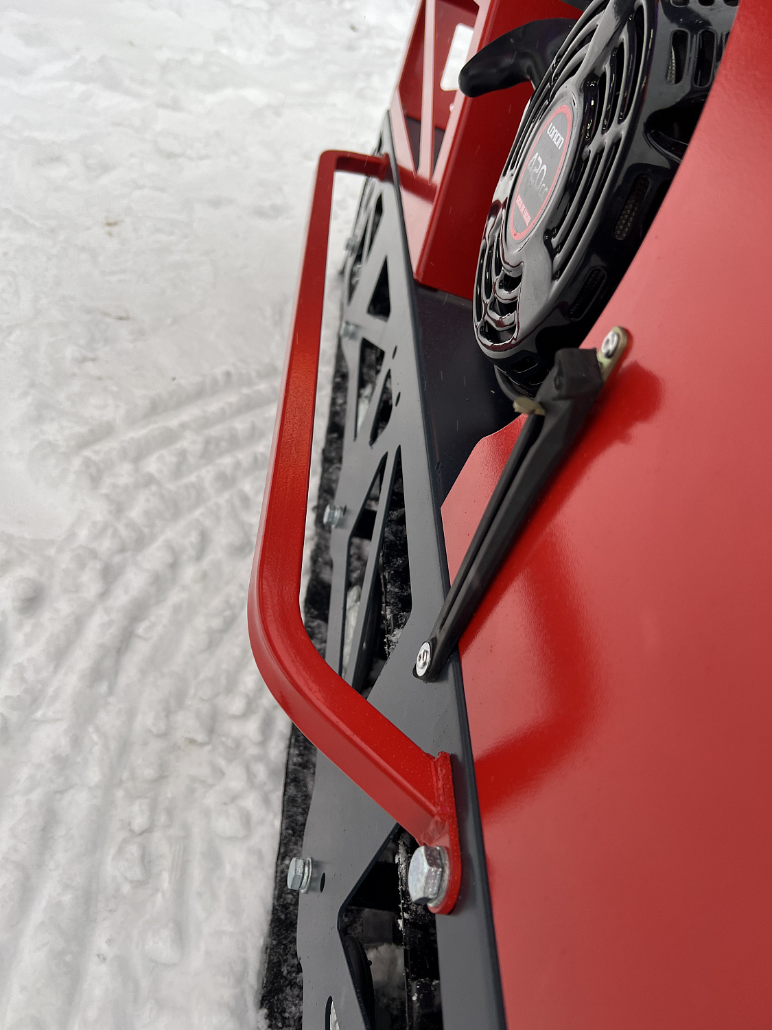 Мотобуксировщик EX-MOTO SNOWDOG S500 15л.с в Новомосковске