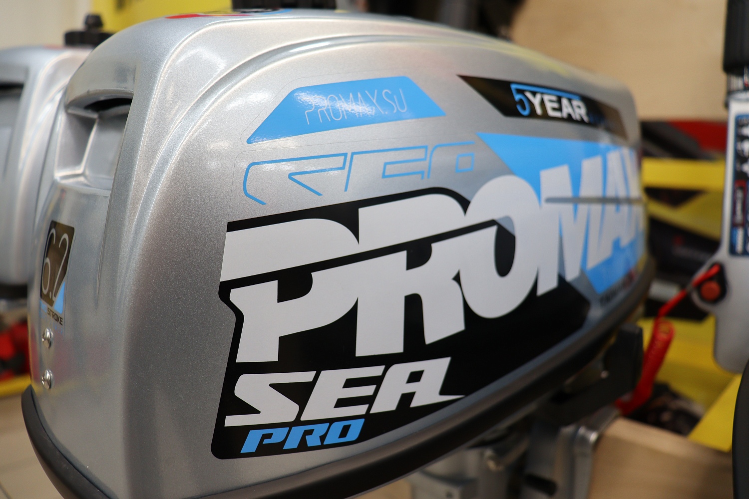 Лодочный мотор PROMAX SP6.2FHS (внешний бак 12 л) в Новомосковске