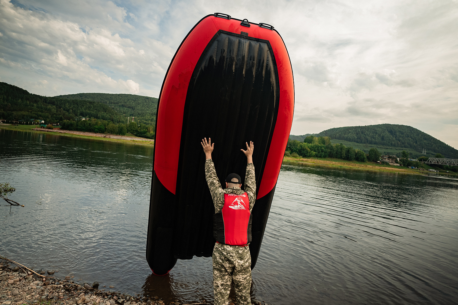 Лодка MISHIMO RIVER JET 390 под водомет в Новомосковске