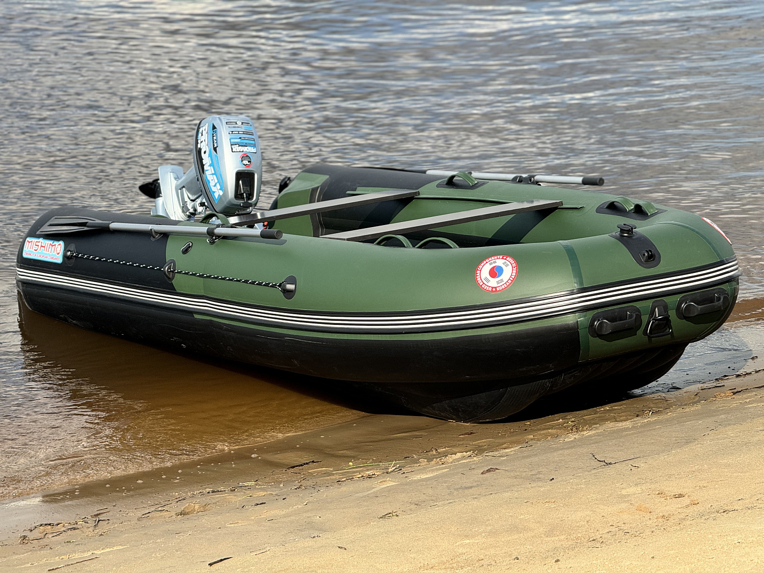 Лодка MISHIMO BIG FLOOR 400 в Новомосковске