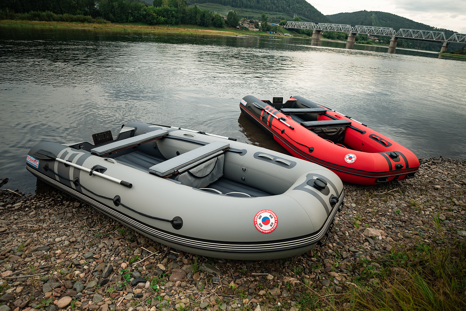 Лодка MISHIMO RIVER JET 390 под водомет в Новомосковске