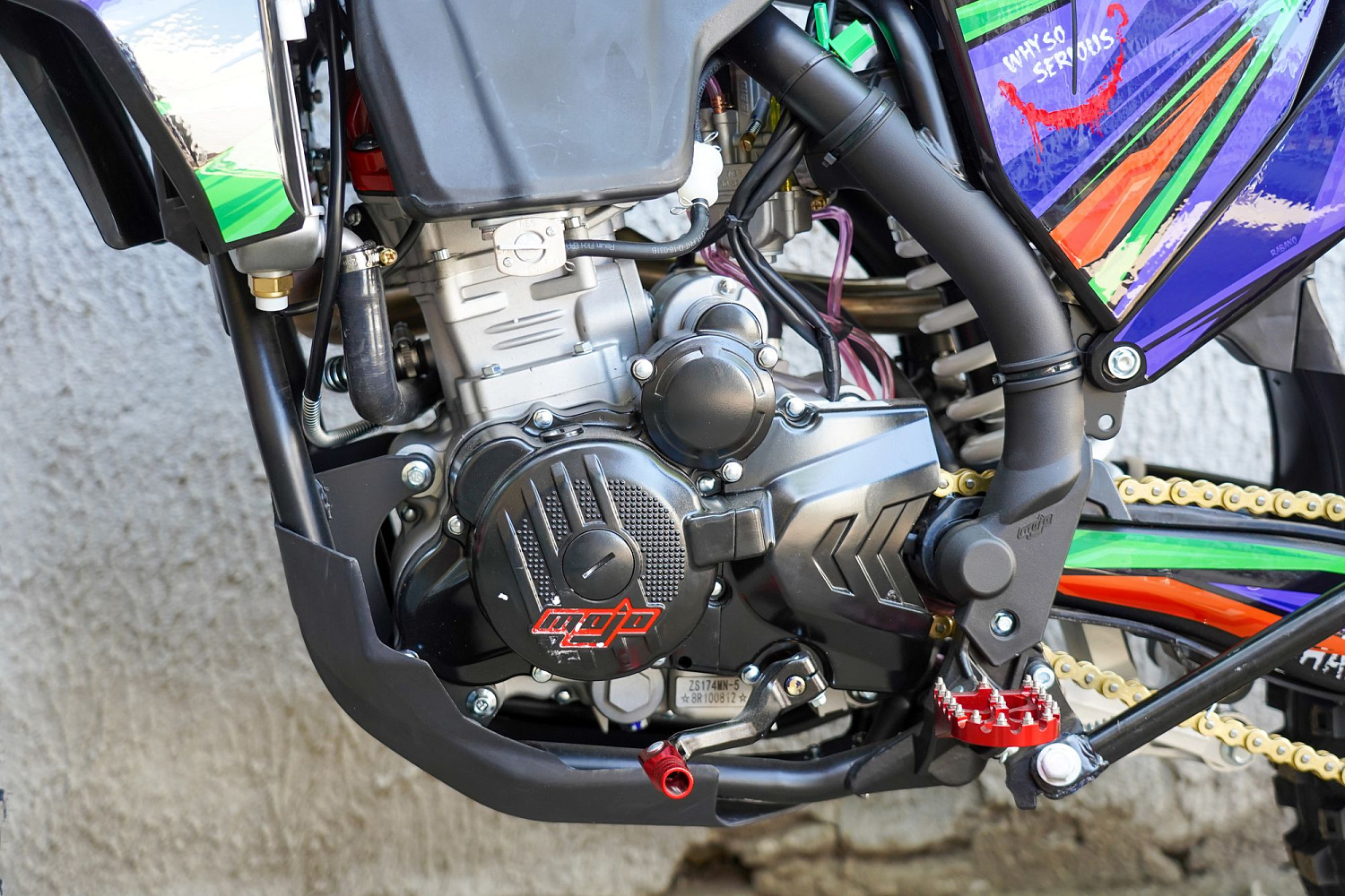 Эндуро / кроссовый мотоцикл BSE T7 Joker (ZS174-5А) Sport в Новомосковске